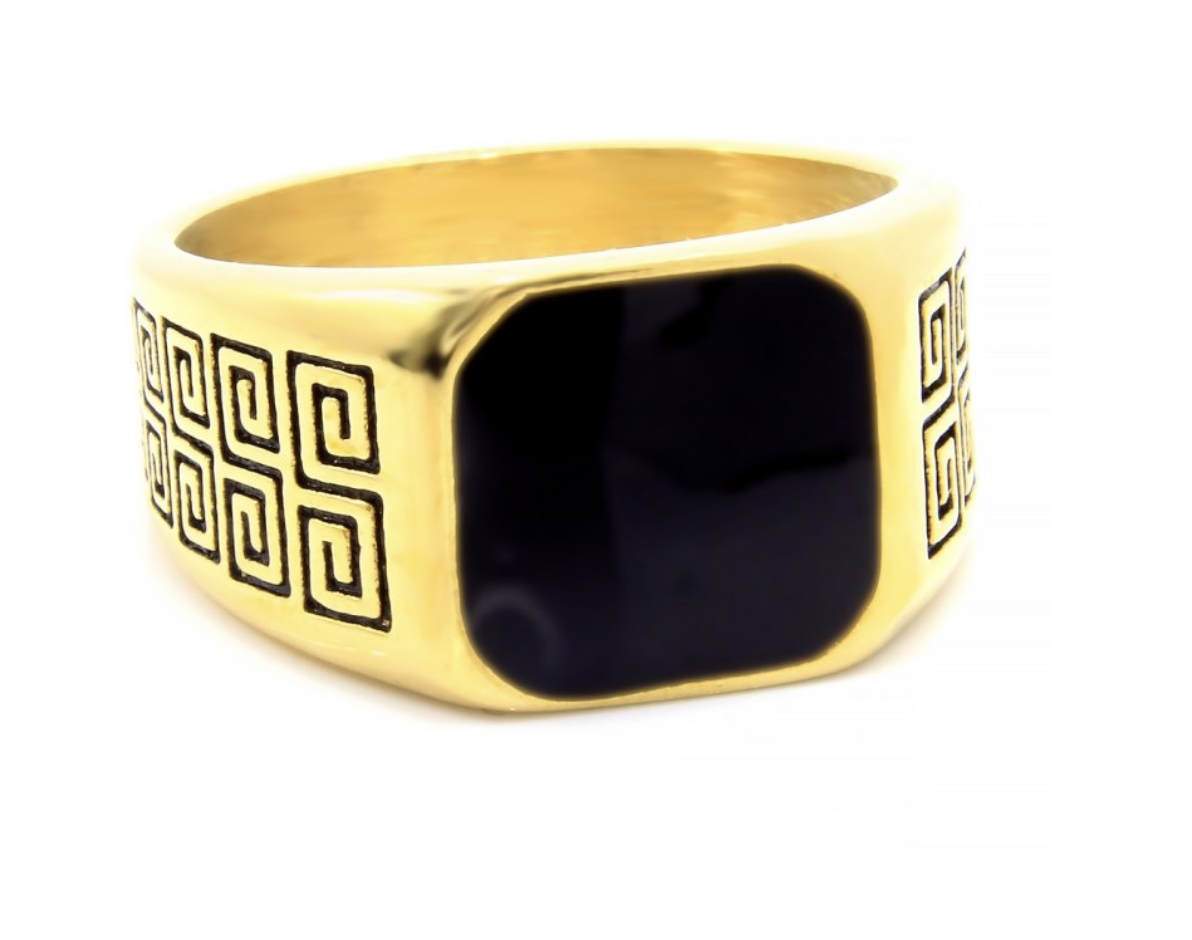 Masívny pánsky prsteň GOLD S2698